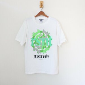 RESONATE GOOD ENOUGH リゾネイト グッドイナフ Ｔシャツ USA製 anvilボディ 白 Ｍ（w-3320606）