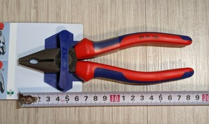 クニペックス【KNIPEX】180㎜ 0302-180 （SB）ペンチ　新品未使用★在庫あり