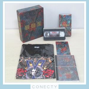 Tシャツ未開封【2CD＋VHS】X JAPAN B.O.X Best Of X PSYCHEDELIC VIOLENCE CRIME OF VISUAL SHOCK /ベストオブ エックス【H1【S2