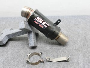 S1000RR 10-14 SCプロジェクト カーボン スリップオン ◆返品可 ●80サイズ T29121K T10K 275