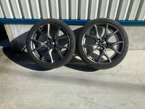 S管理74656 H20 RX-8 SE3P タイプRS】2本のみ★BBS 鍛造 RG503 19インチ 225/40ZR19 タイヤ付 アルミ ホイール★8J +47 PCD114.3 5H