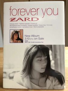 【ZARD 】店頭用スタンドポップ『forever you』(非売品) 