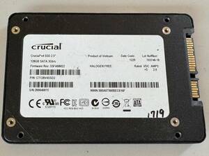 CRUCIAL SSD 128GB【動作確認済み】1719