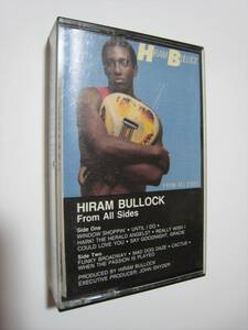 【カセットテープ】 HIRAM BULLOCK / FROM ALL SIDES US版 ハイラム・ブロック フロム・オール・サイズ