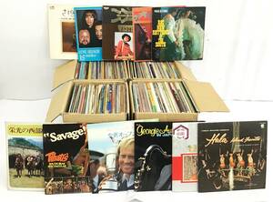 大量 4箱 約200枚セット レコード 洋楽 LP 映画 カントリー バラキ フォークダンス FRANCK POURCEL ホームミュージック まとめて