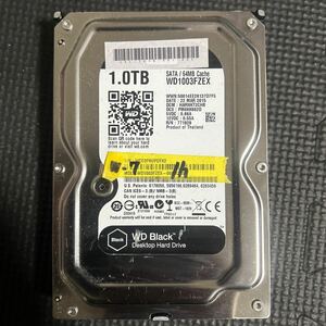 1TB 使用1時間　Western Digital WD1003FZEX 送料無料