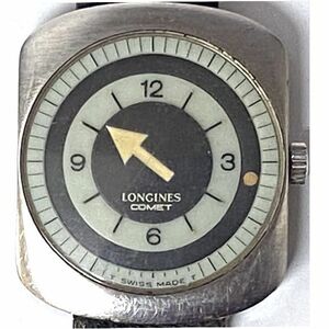G8414【ロンジン】COMET 手巻き・メンズ 腕時計・稼働品・アンティーク 1970年代