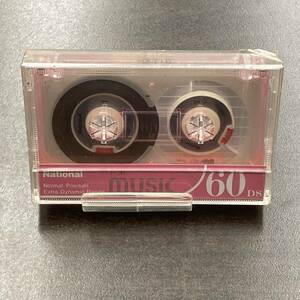 1933N 未使用 ナショナル RT-60DS 60分 ノーマル 1本 カセットテープ/One National Type I Normal Position unused Audio Cassette