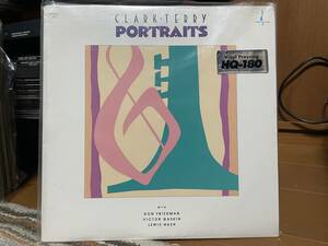 輸入盤 USA Chesky Records CLARK-TERRY 【PORTRAITS】HQ-180 重量盤　RREMIUM Vinyl Pressing 優秀録音盤 オーディオ・ファイル 中古盤