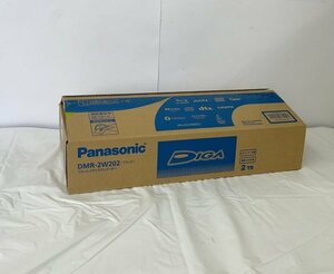 【Panasonic/パナソニック】開封未使用品 ブルーレイディスクレコーダー DMR-2W202 ブラック 2023年製/kb3158