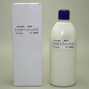 布描き 墨運堂 ミラダイフィックス業務用４５０ml (15639) 定着剤 フィックス バインダー 布用 繊維 染色