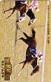 テレカ テレホンカード Gallop100名馬 ヤエノムテキ UZG01-0175