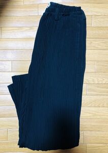 【超激レア】ISSEY MIYAKE MEN 初期プリーツパンツ 限定品 コレクションライン PLEATS ブラック L〜XLサイズ isseymiyakemen 三宅一生