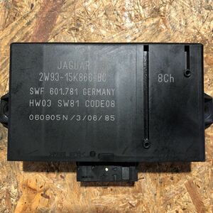 ジャガーx350 XJ-8コントロールモジュールリバースパーキングエイドECU 2W93-15K866-Bc