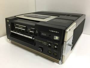 ※▲昭和レトロ 東芝 ビデオカセットレコーダー V-9000 ポータブルVTR ベータビデオデッキ ジャンク品