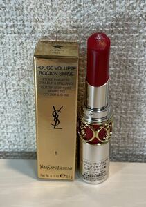 イヴサンローラン Yves Saint Laurent ルージュ ヴォリュプテ ロックシャイン 3.5g 8 ROCK’N RED