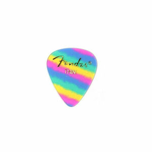 【新品】Fender(フェンダー) 351 SHAPE GRAPHIC PICKS Rainbow Thin 12枚セット【送料無料】