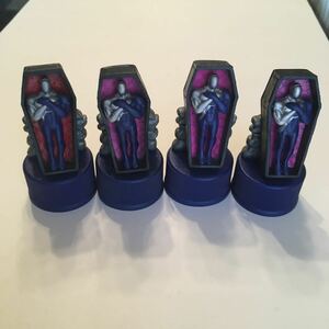 ペプシ ボトルキャップ ペプシマン COFFIN 4種セット PEPSI bottlecaps. PEPSIMAN Rare variations. 4 piece set.