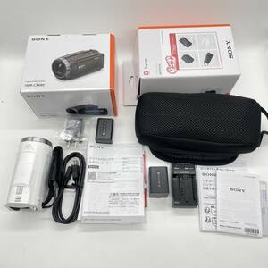 【未使用近い状態極上品】SONY HDR-CX680(W) & アクセサリーキッド　 デジタルビデオカメラ　ハンディビデオカメラ　カメラ　Sony　ソニー