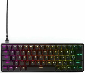 新品 SteelSeries ゲーミングキーボード ミニサイズ Apex Pro Mini JP 有線 日本語配列 OmniPointスイッチ 2-in-1アクショキー 64825