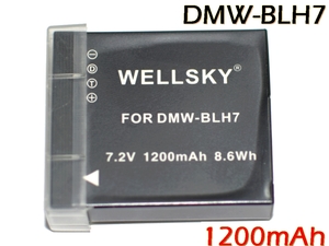 DMW-BLH7 互換バッテリー [ 純正充電器で充電可能 残量表示可能 純正品と同じよう使用可能 ] Panasonic パナソニック DMC-GM5 DMC-GM1S