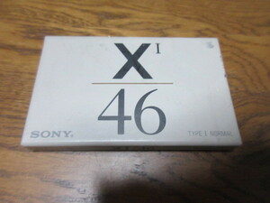 カセットテープ　SONY 　XⅠ　ノーマル　　４６分　