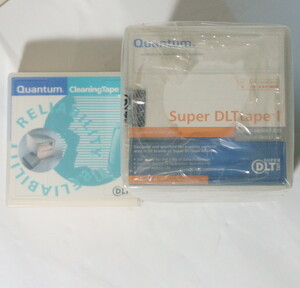 Quntum Super DLTtape I データテープ 5本 + DLTtape CleaningTape III 1本のセット