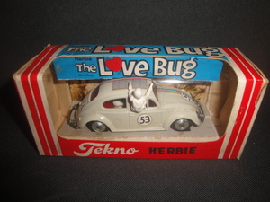 Denmark Tekno Herbie The Love-Bug（ ’６０年代絶版）テクノ　フォルクス・ワーゲン　ハービー　 ラブバッグ　美品.