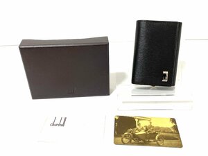 【未使用品】dunhill ダンヒル　6連キーケース　PLAIN レザー　ブラック