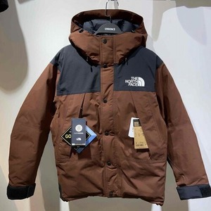 THE NORTH FACE MOUNTAIN DOWN JACKET Sサイズ ダークオーク ND92237 ザノースフェイス マウンテンダウンジャケット