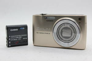 【返品保証】 カシオ Casio Exilim EX-Z400 ゴールド 4x バッテリー付き コンパクトデジタルカメラ s6268