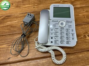 【O-6317】Panasonic パナソニック VE- GD71-S 電話機 親器のみ 通電確認済 初期化済 現状品【千円市場】