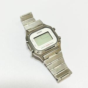 550 カシオ CASIO デジタル腕時計 TW-7000 チタニウム 純正ブレス