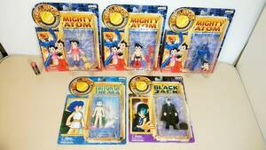 TEZUKA OSAMU ACTION FIGURE COLLECTION /手塚治虫 アクション・フィギュア・コレクション　全5種(Astro boy・etc.)　非売品・未開封品