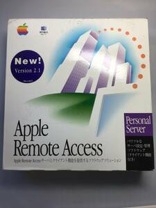 l【ジャンク】Apple Remote Access パーソナルサーバーフロッピーディスク マニュアル等セット
