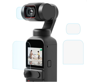 【送料無料・国内発送】DJI OSMO Pocket/Pocket2　9H　モニタ＆カメラ部分専用ガラスフィルム　保護フィルム