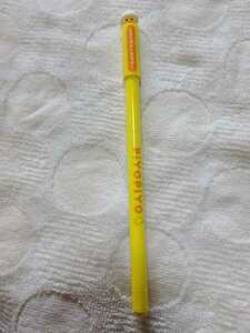 新品★ぴょこっとペン　イエロー★可愛いヒヨコ　黄色★筆記用具　0、5mm