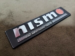 当時物 ニスモ NISMO エンブレムプレート JDM 旧ロゴ 好きの方でも是非 シルビア スカイライン GT-R マーチ ノート フェアレディZ