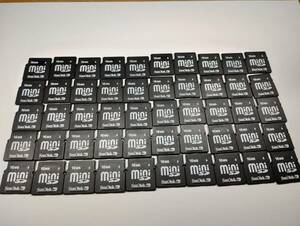 50枚セット　16MB　メガバイト　SanDisk　miniSDカード　メモリーカード　ミニSDカード