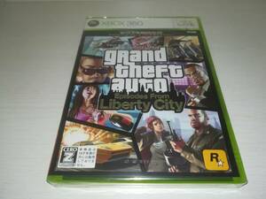 XBOX360 新品未開封 グランド・セフト・オート エピソード・フロム・リバティーシティ grand theft auto Episode From Liberty City