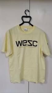 WESC　Tシャツ　薄黄色