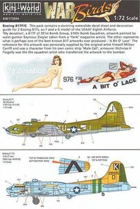 Kits-World(172004)1/72 Boeing B-17F/B-17G Flying Fortress 