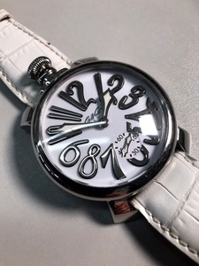 ■GaGaMILANO ガガミラノ MANUALE 48 マヌアーレ 手巻き/美品■