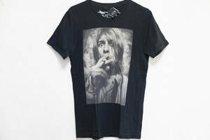 ☆HYSTERIC GLAMOUR(HG)×Kurt Cobain(NIRVANA)/フォトプリントTシャツ/ブラック/サイズ:S/正規品☆