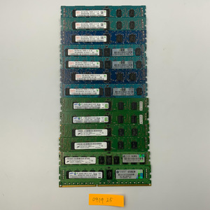 [サーバー用]Hynix等メーカー混在 2G 合計13枚セット メモリ メモリーPC3L-10600R PC3-10600R 混在registered ECC DDR3 1333 0419_25