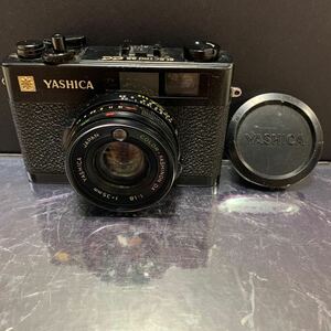 YASHICA ヤシカ フィルムカメラ ELECTRO エレクトロ 35 CC ブラック シャッター確認済 1:1.8 f=35mm