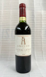 ■未開栓 Chateau Latour 1976 750ml 国内正規品 シャトー・ラトゥール Grand VinPauillac (Premier Grand Cru Classe)