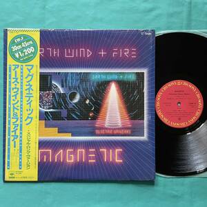 K-7 帯付き 12inch/45RPM/シュリンク Earth, Wind & Fire / Magnetic 12AP 2733 レコード アナログ盤