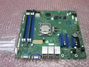 富士通 / マザーボード D3373-B12 GS 2 / CPU Xeon E3-1220v6 付き / PRIMERGY TX1330 M3 取り外し品 / No.R681