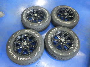 ROCK KELLY　MX632　16ｘ7J　＋38　５H　114.3　ハブ径73mm　DUREVOLE　A/T　215/70R16　2023年製　SUN　WIDE　ホワイトレター